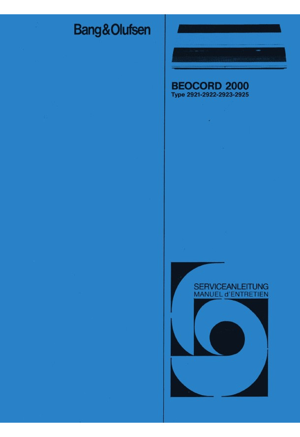 Beocord 2000_German_French